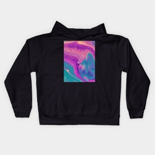 Space Manta Ray Kids Hoodie